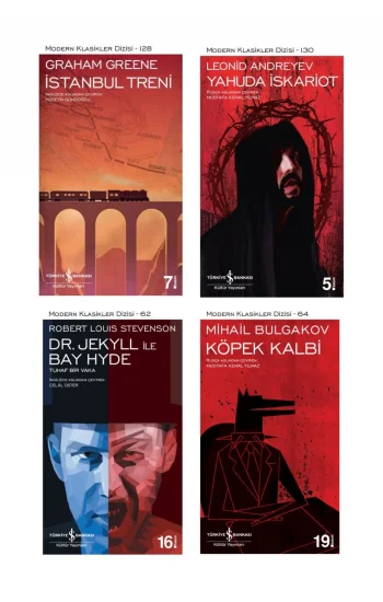 Istanbul Treni + Yahuda Iskariot + Dr. Jekyll Ile Bay Hyde + Köpek Kalbi- 4 Kitap Set