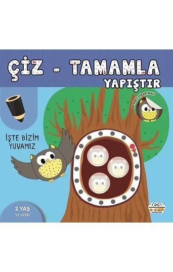 İşte Bizim Yuvamız - Çiz-Tamamla-Yapıştır