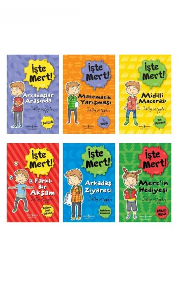 Işte Mert! Değerler Eğitimi Serisi 6 Kitaplık Set (7-12)