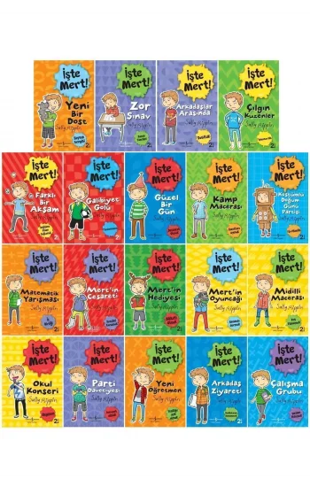 İşte Mert Serisi 19 Kitap Set (Eksiksiz)