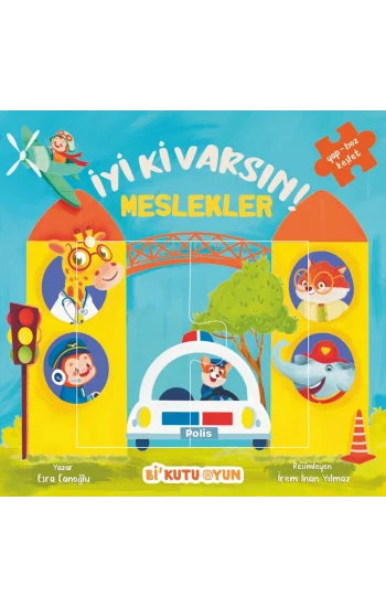 İyi Ki Varsın! Meslekler (Yapbozlu Kitap)