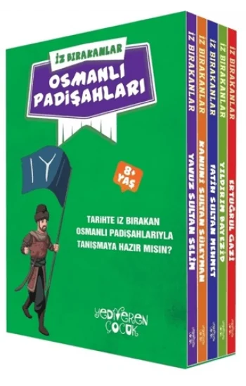 İz Bırakanlar - Osmanlı Padişahları Seti - 5 Kitap Takım