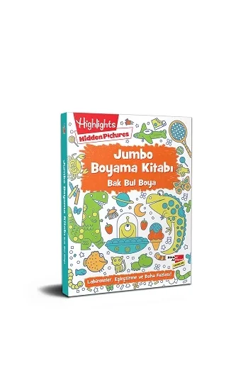 Jumbo Boyama Kitabı Bak Bul Boya