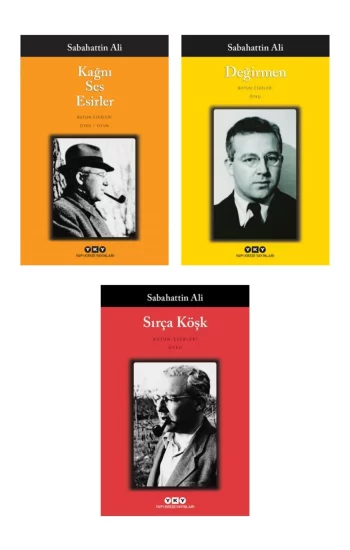 Kağnı Ses Esirler + Değirmen + Sırça Köşk- 3 Kitap Set - Iş Bankası Özel Set Kağnı Ses Esirler Kitab
