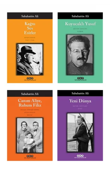 Kağnı Ses Esirler + Kuyucaklı Yusuf + Canım Aliye Ruhum Filiz + Yeni Dünya- 4 Kitap Set