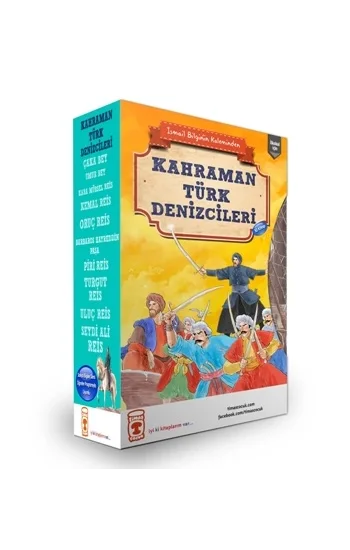Kahraman Türk Denizciler Seti (10 Kitap)
