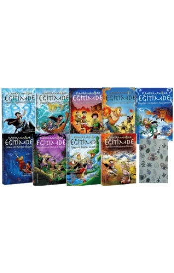 Kahramanlar Eğitimde Seti (9 kitap + Defter Hediyesi)