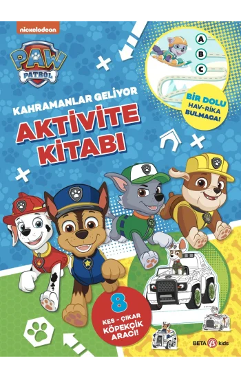 Kahramanlar Geliyor Aktivite Kitabı - Paw Patrol