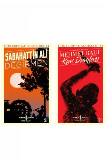 Kan Damlası + Değirmen- 2 Kitap Set - Iş Bankası Özel Set Kan Damlası Kitabı