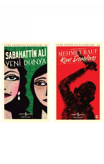 Kan Damlası + Yeni Dünya- 2 Kitap Set - Iş Bankası Özel Set Kan Damlası Kitabı