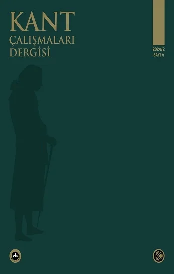 Kant Çalışmaları Dergisi Sayı 4