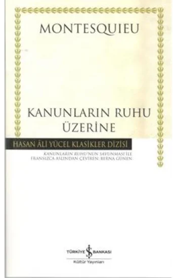 Kanunların Ruhu Üzerine