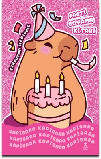 Kapibara - Parti Boyama Kitabı