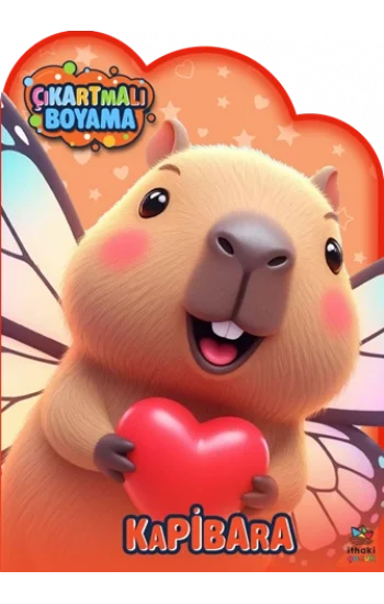 Kapibara Zamanı – Çıkartmalı Boyama Kitabı