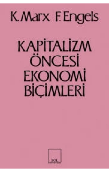 Kapitalizm Öncesi Ekonomi Biçimleri