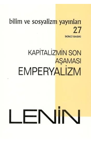Kapitalizmin Son Aşaması: Emperyalizm