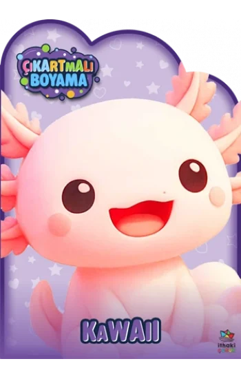 Kawaii Zamanı – Çıkartmalı Boyama Kitabı