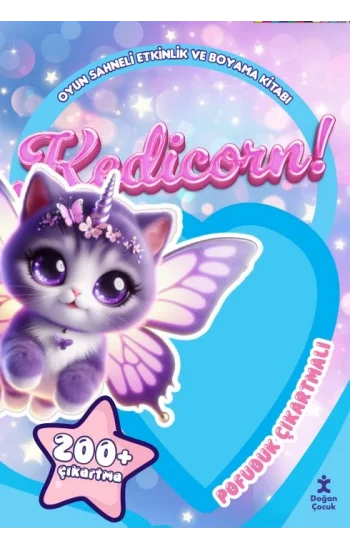 Kedicorn - Pofuduk Çıkartmalı Etkinlik Kitabı