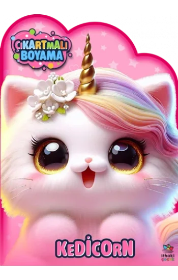 Kedicorn Zamanı – Çıkartmalı Boyama Kitabı