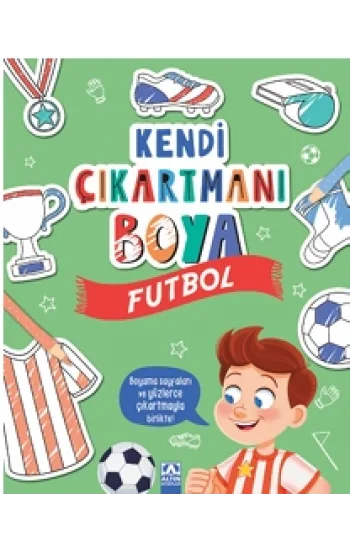 Kendi Çıkartmanı Boya Futbol