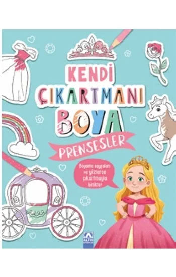 Kendi Çıkartmanı Boya Prensesler