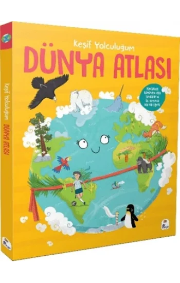Keşif Yolculuğum – Dünya Atlası (Ciltli)