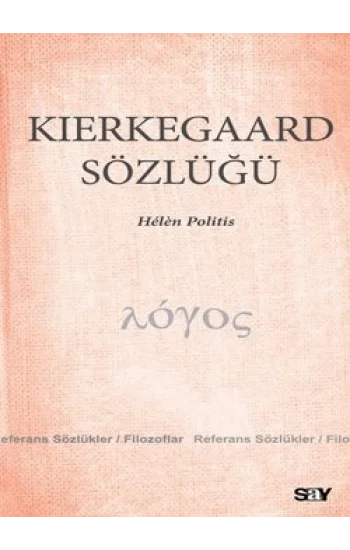 Kierkegaard Sözlüğü