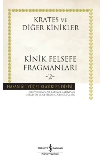 Kinik Felsefe Fragmanları -2 (Ciltli)