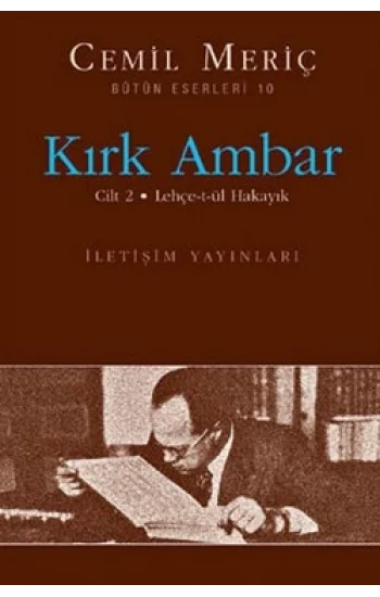 Kırk Ambar: Cilt 2 Lehçe-t-ül Hakayık