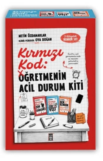 Kırmızı Kod - Öğretmenin Acil Durum Kiti (Set -3 Kitap)