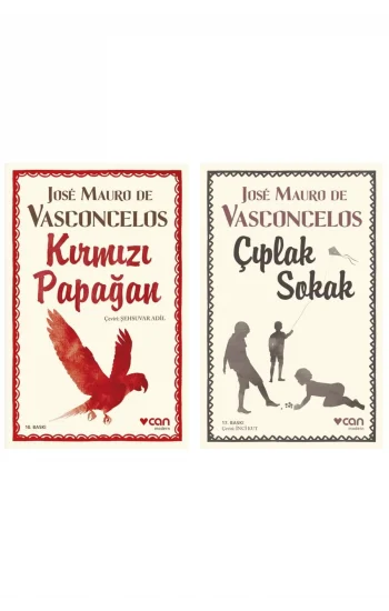 Kırmızı Papağan + Çıplak Sokak- 2 Kitap Set - Iş Bankası Özel Set Kırmızı Papağan Kitabı