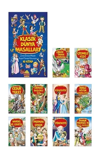 Klasik Dünya Masalları -  (10 Kitap)