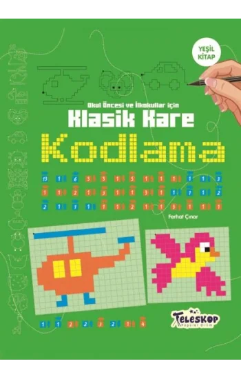 Klasik Kare Kodlama Yeşil Kitap