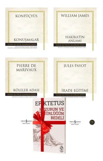Konuşmalar - Irade Eğitimi - Köleler Adası - Hakikatin Anlamı - 5 Kitap Set