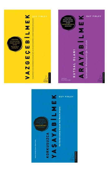 Korkusuzca Yaşayabilmek + Kutsal Olanı Arayabilmek + Vazgeçebilmek- 3 Kitap Set