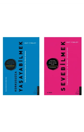 Korkusuzca Yaşayabilmek + Sevebilmek- 2 Kitap Set - Iş Bankası Özel Set Korkusuzca Yaşayabilmek Kita