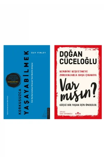 Korkusuzca Yaşayabilmek + Var Mısın ?- 2 Kitap Set - Iş Bankası Özel Set Korkusuzca Yaşayabilmek Kit