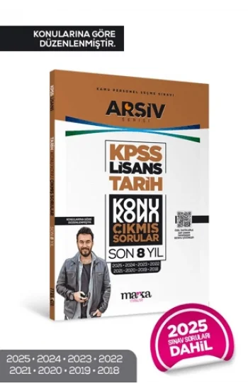 KPSS Lisans Tarih Konu Konu Çıkmış Sorular Son 8 yıl Çıkmış Sorular (2025 Dahil)
