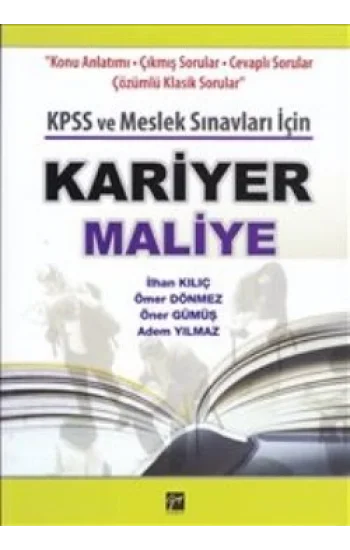 KPSS ve Meslek Sınavları İçin Kariyer Maliye