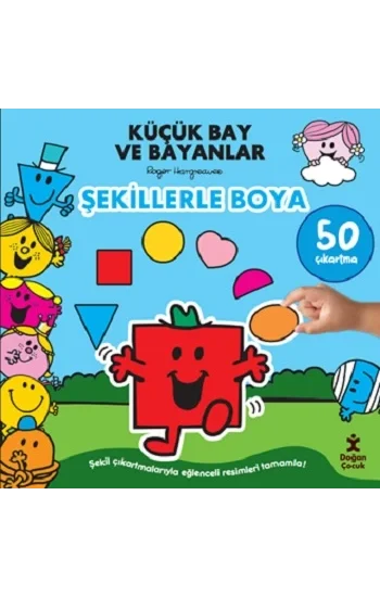Küçük Bay ve Bayanlar Şekillerle Boya