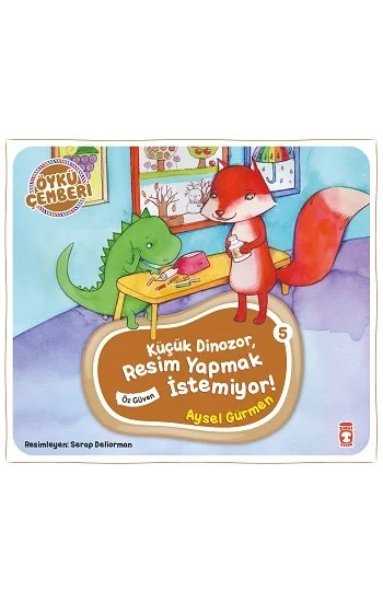 Küçük Dinozor Resim Yapmak İstemiyor - Öykü Çemberi 5