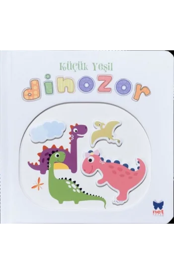 Küçük Yeşil Dinozor - Pencereli Dokun Hisset