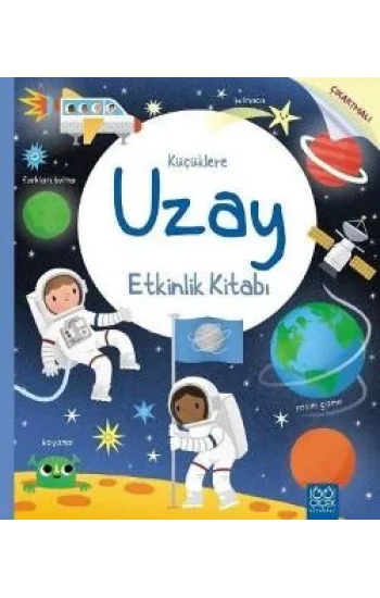 Küçüklere Uzay Etkinlik Kitabı - Küçüklere Etkinlik