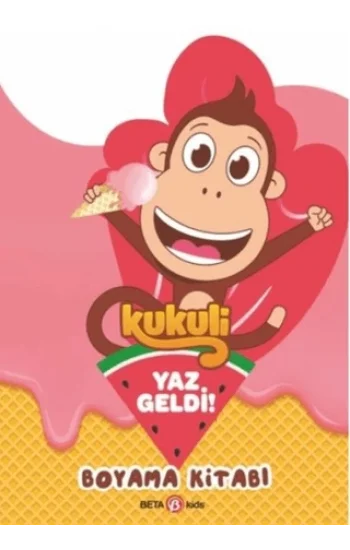 Kukuli Yaz Geldi! Boyama Kitabı