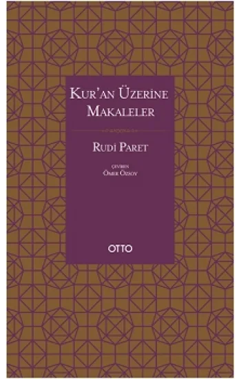 Kuraan Üzerine Makaleler (Ciltli)
