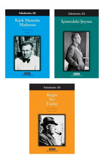 Kürk Mantolu Madonna + Içimizdeki Şeytan + Kağnı Ses Esirler- 3 Kitap Set - Iş Bankası Özel Set