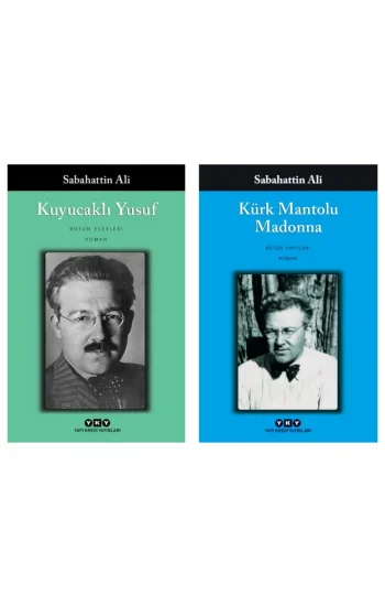 Kürk Mantolu Madonna + Kuyucaklı Yusuf- 2 Kitap Set - Iş Bankası Özel Set Kürk Mantolu Madonna Kitab