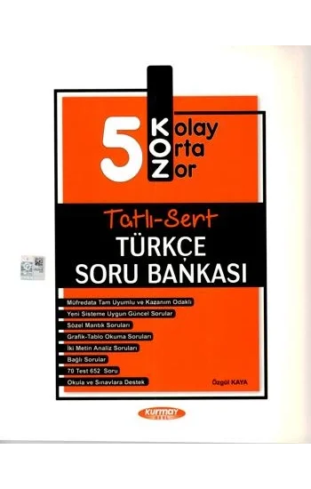 Kurmay Koz 5 Tatlı Sert Türkçe Soru Bankası