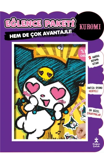 Kuromi 2li Boyama - Eğlence Paketi
