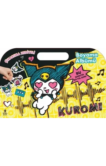 Kuromi -  Çıkartma Hediyeli Boyama Albümü